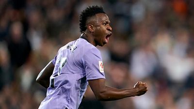 El doblete de Vini Jr. en Mestalla