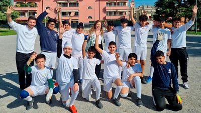 La Fundación Real Madrid inaugura una nueva escuela sociodeportiva en Italia