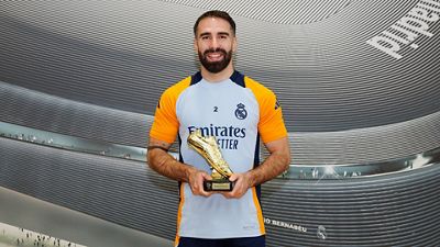 Carvajal, Premio Siete Estrellas de la Real Federación de Fútbol de Madrid