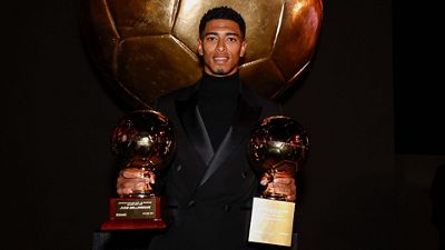 Bellingham recibe los Premios Golden Boy y Golden Boy Web 2023