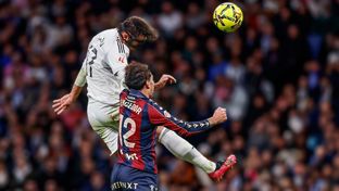 Asencio's headed goals in the last two matchdays