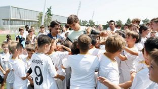 Gonzalo compartió un encuentro especial con los participantes del campus de la Fundación