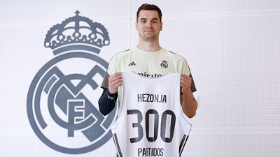 Hezonja, 300 partidos con el Real Madrid