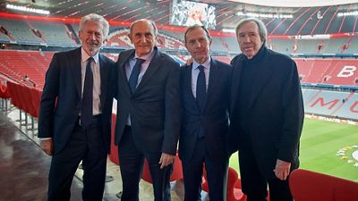 レアル・マドリード、フランツ・ベッケンバウアー氏の追悼セレモニーに出席