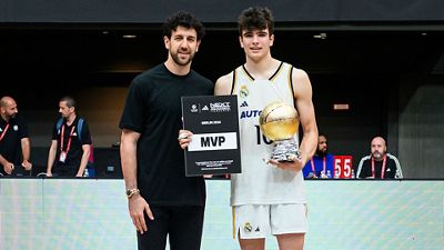 Hugo González, MVP de la Fase Final de la Euroliga Júnior
