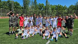 El Infantil B, campeón del Grupo 1 de la División de Honor Infantil