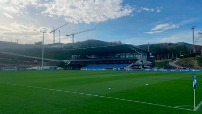 Liga F match between Real Sociedad-Real Madrid suspended