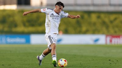 Once inicial del Castilla frente al Athletic B