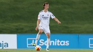 Once inicial del Castilla frente al Racing de Ferrol