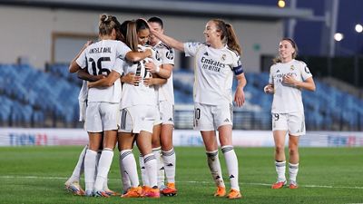 Real Madrid-Paris FC: looking to extend positive run in the Women's Champions League