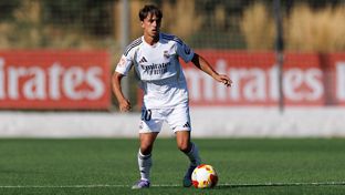 Once inicial del Castilla para medirse al Manchester City