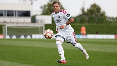 Once inicial del Castilla frente al Algeciras