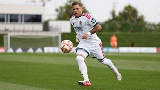 Once inicial del Castilla frente al Algeciras