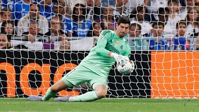 As grandes defesas de Courtois em 2025