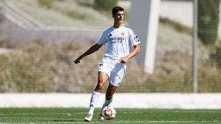 Once inicial del Castilla contra el Ceuta
