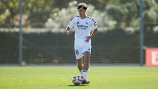 Once inicial del Castilla ante el Atlético Sanluqueño