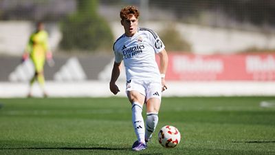 Once inicial del Castilla contra el Atlético B