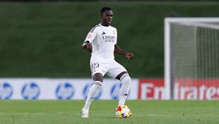 Once inicial del Castilla frente al Sabadell