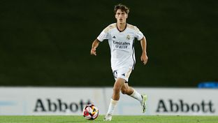 Once inicial del Castilla frente al Córdoba