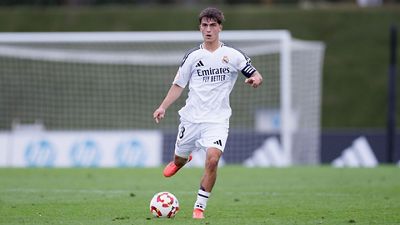 Once inicial del Castilla contra el Atlético B