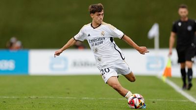 Once inicial del Castilla frente al Murcia