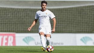 Once inicial del Castilla contra el Córdoba