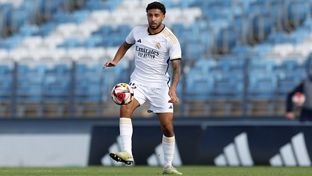 Once inicial del Castilla frente al Atlético Sanluqueño
