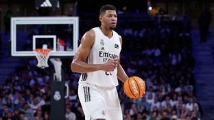 Tavares supera los 600 tapones con el Real Madrid en Liga
