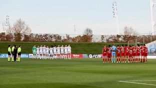 Minuto de silencio en el Alfredo Di Stéfano