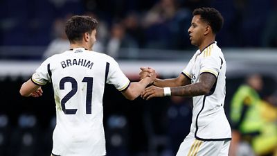 Real Madrid starting eleven against Athletic Cub