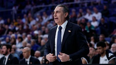 Scariolo: “El equipo ha jugado un partido sólido a ambos lados de la cancha”