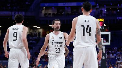 Surne Bilbao Basket-Real Madrid: a por la 15ª victoria seguida a domicilio en Liga
