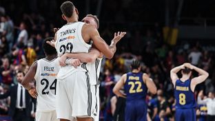 89-91: El Madrid gana el octavo Clásico seguido