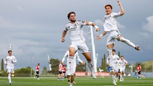2-0: El Juvenil A toma ventaja en los cuartos de final de la Copa de Campeones