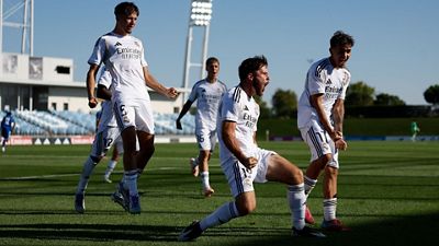 Remontada del Juvenil A en su estreno en la Youth League
