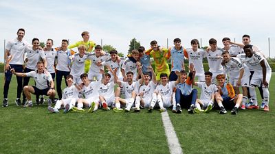 El Juvenil B, campeón del Grupo 12 de la División Nacional Juvenil