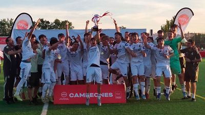 Juvenil C wins the Champions Tournament