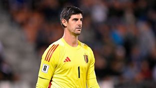 0-6: Courtois, titular en la goleada de Bélgica ante Liechtenstein