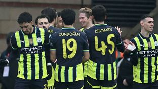 1-2: Triunfo del Manchester City en la Copa antes de recibir al Real Madrid