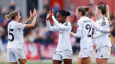 Real Madrid start the year with derby win