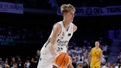 Gunars debuta con el Real Madrid