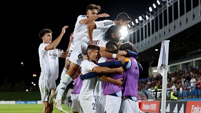 El Castilla gana con un golazo de Gonzalo