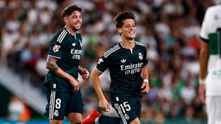 El gran lanzamiento de falta de Güler que acabó en el primer gol