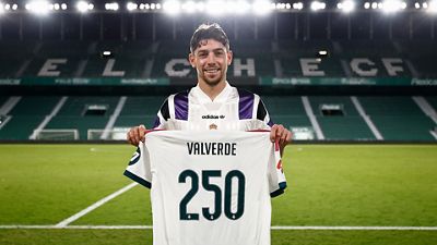 バルベルデ、レアル・マドリードでリーガ250試合出場達成：「世界最高のクラブで歴史を作り続けたい」