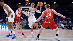 87-75: El Real Madrid bate el récord en la ACB de victorias seguidas en casa