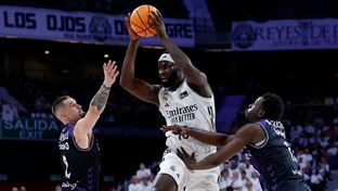 Garuba, clave en el triunfo contra el Bilbao Basket
