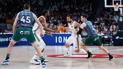 El Real Madrid recibe mañana al Unicaja en el segundo partido de las semifinales de la Liga