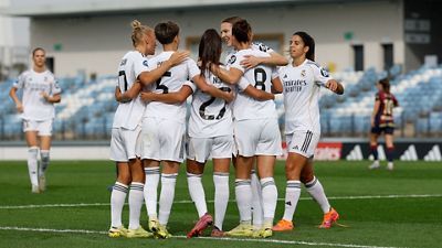 El Real Madrid golea al Levante antes del parón