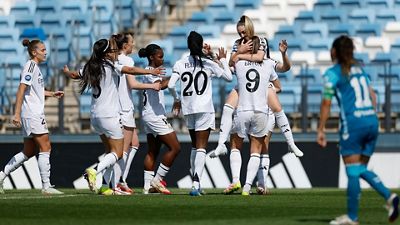 El Real Madrid golea en el Di Stéfano