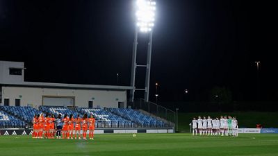 Minuto de silencio en el Alfredo Di Stéfano
